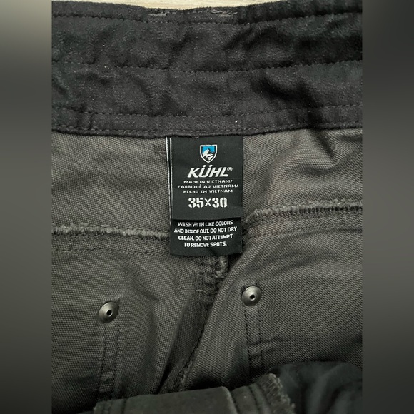 Kuhl Men’s The Law Jean Tapered Grey - Size 35x30 - Picture 5 of 12